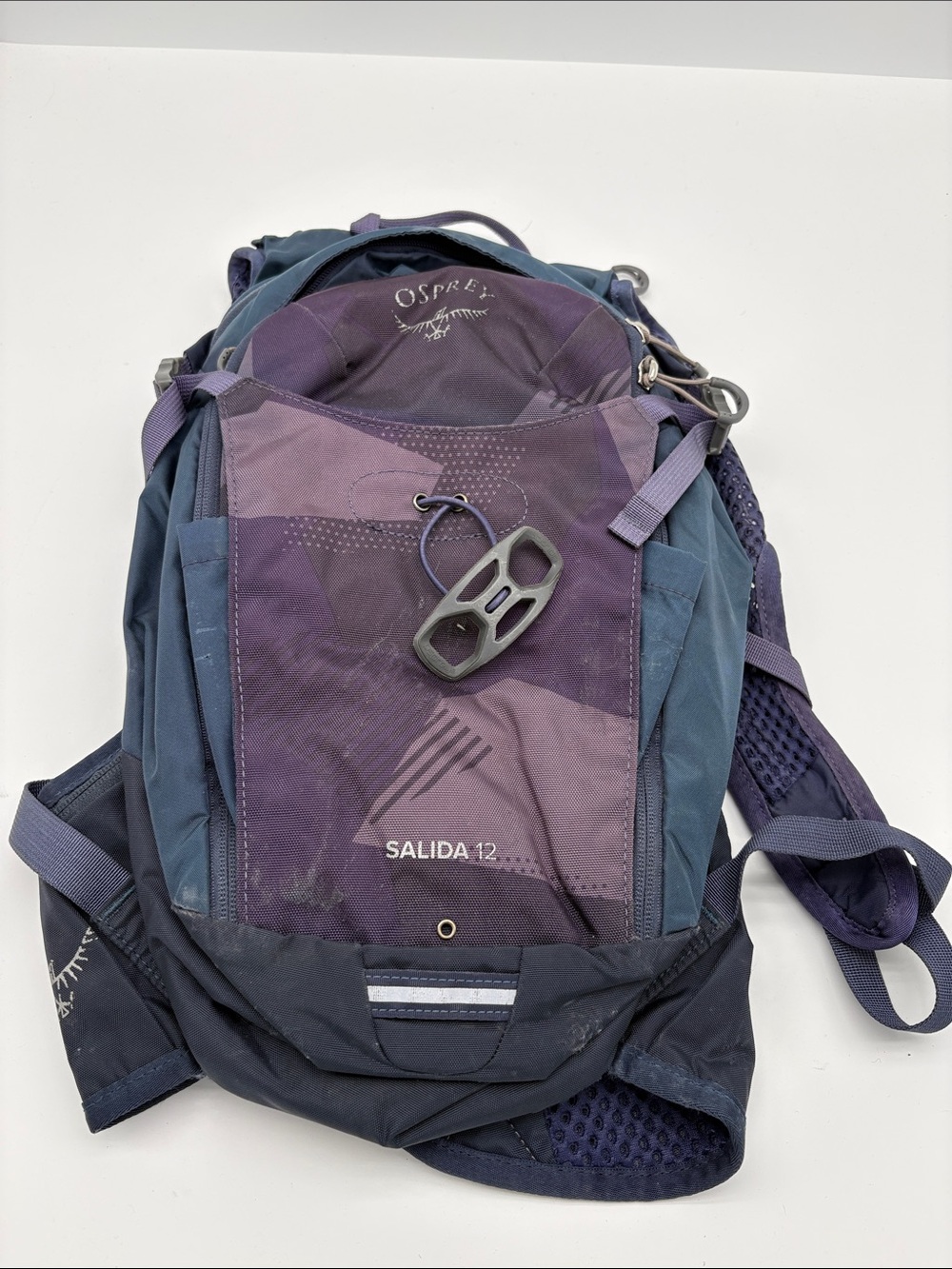 Osprey Salida 12 Blue Purple Hydration Backpack BLEMISH